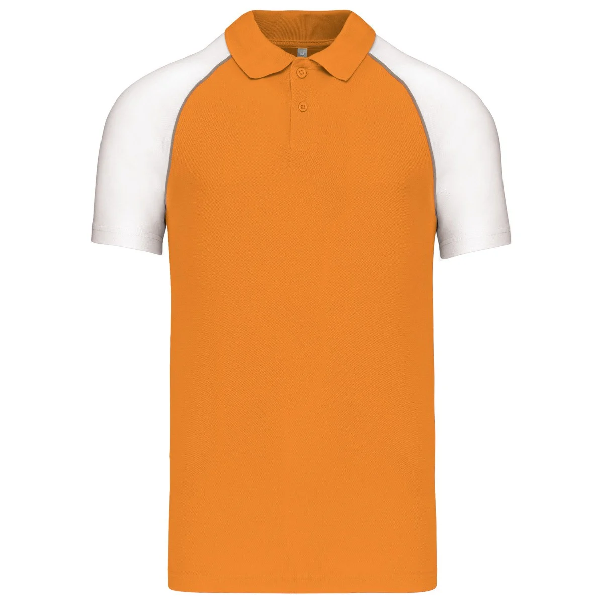 Kariban K226 Tweekleurig Polo – Oranje/Wit