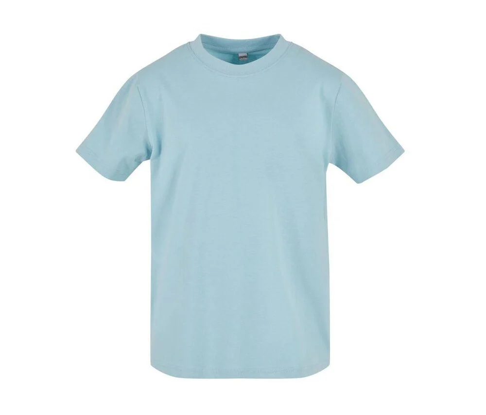 Build Your Brand BY116 Kids Basic Tee – Baltic Blue