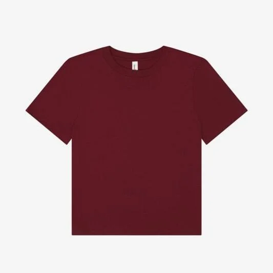Bella+Canvas BE6110 Heavy T-shirt Dames – Maroon