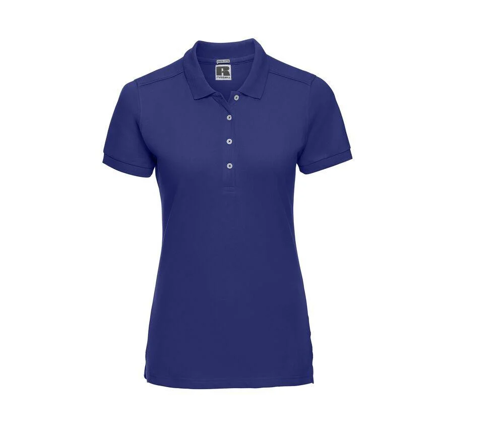 Russell JZ565 Stretch Polo Dames – Bright Royal