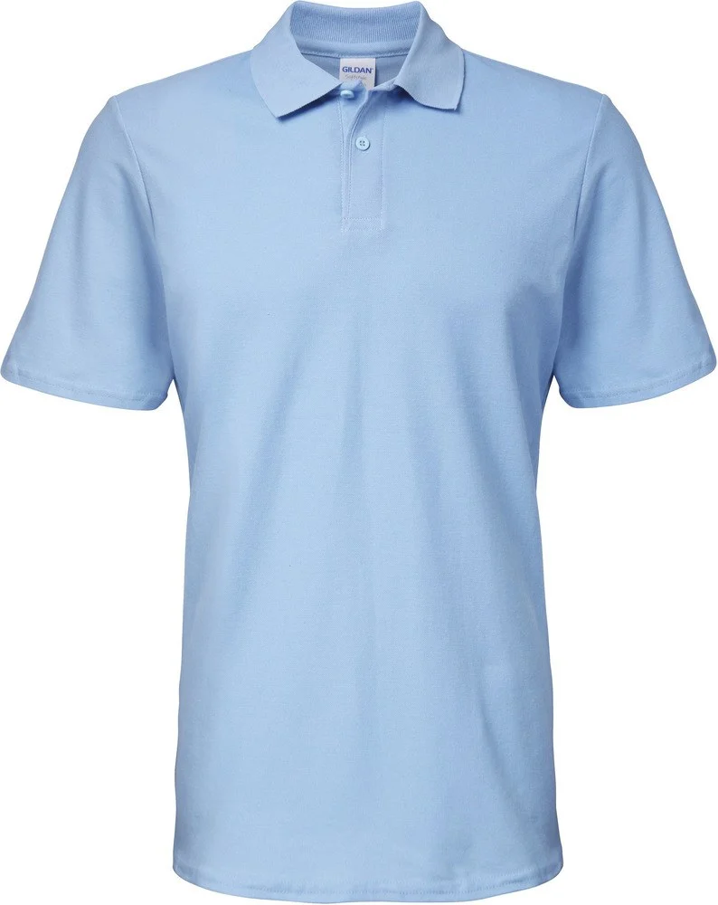 Gildan GI64800 Polo Heren – Lichtblauw