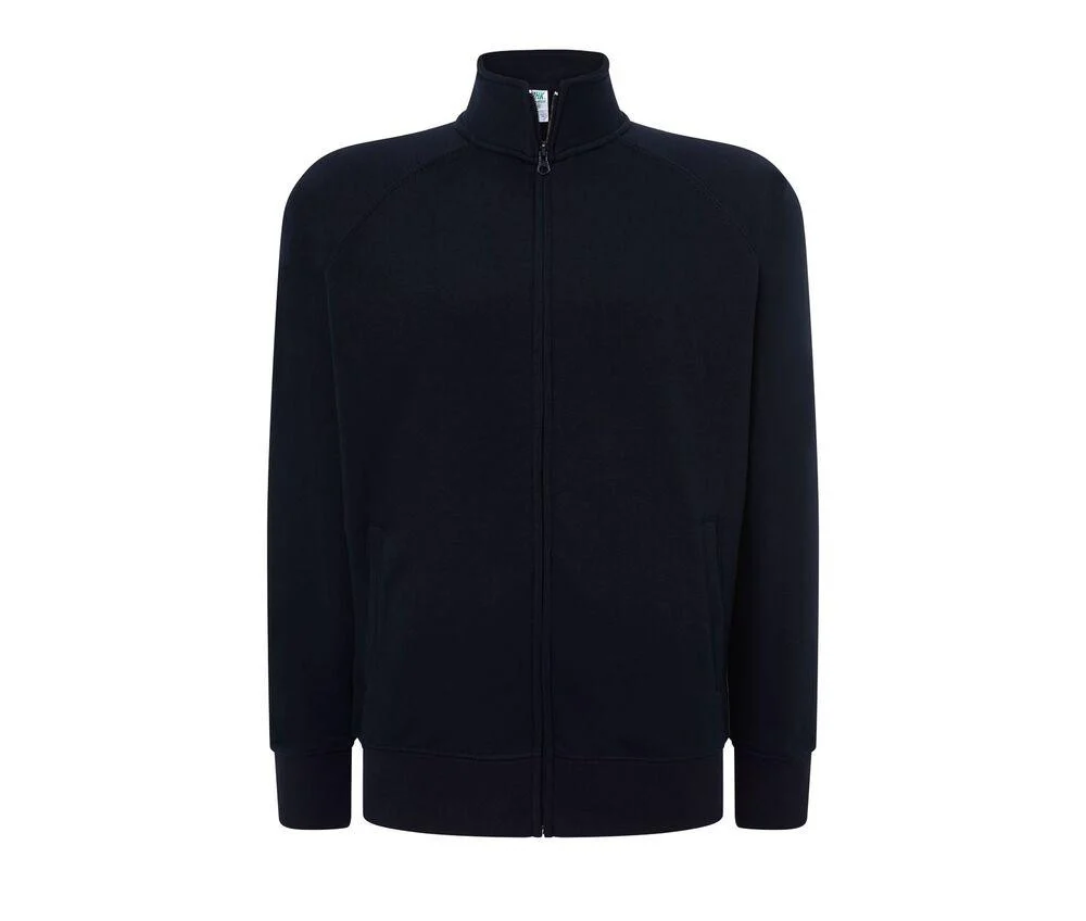 JHK JK296 Sweater met Grote Rits – Navy