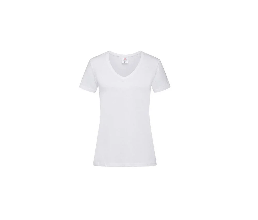 Stedman ST2700 T-shirt V-hals – Wit