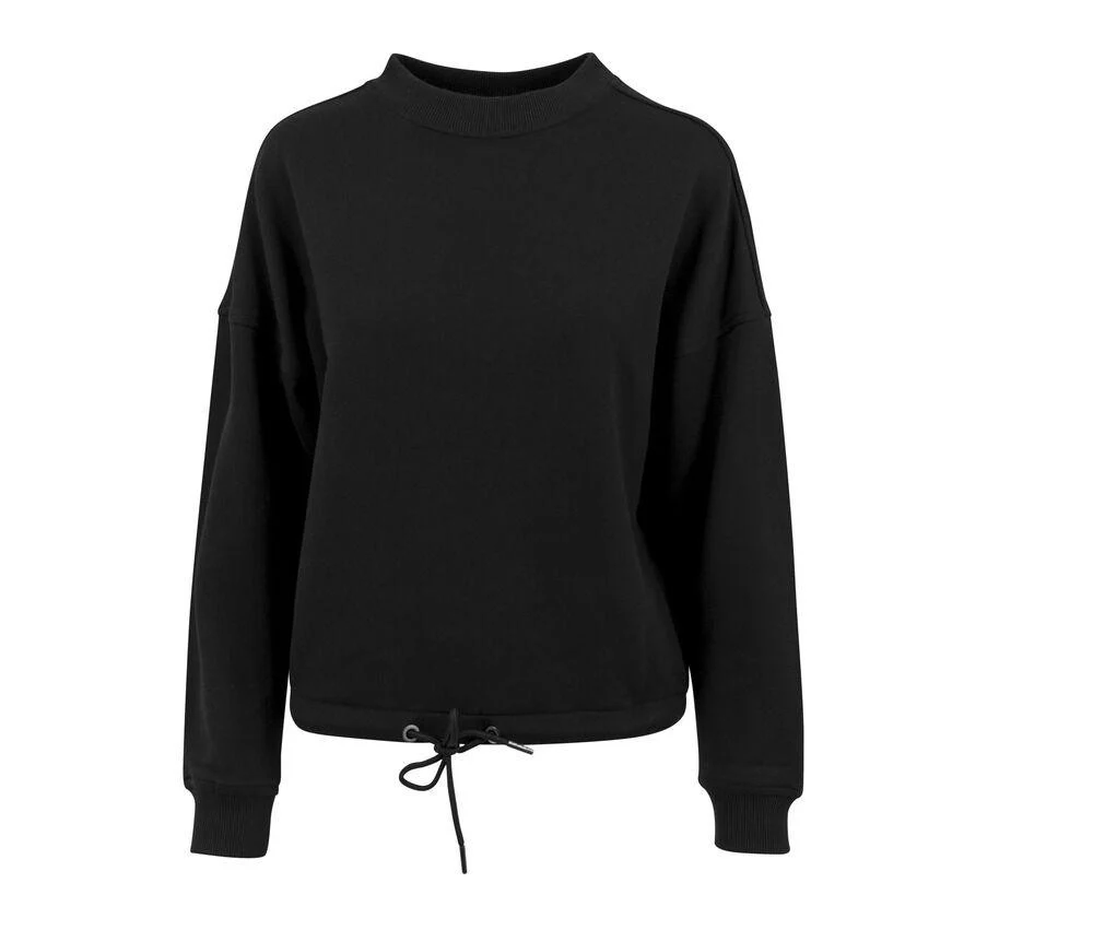 Build Your Brand BY058 Oversized Sweater Dames – Black