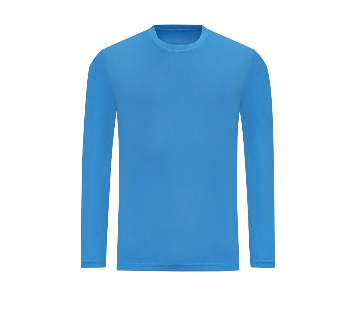 Just Cool JC002 Neoteric Sport T-shirt Lange Mouwen Heren – Saffierblauw