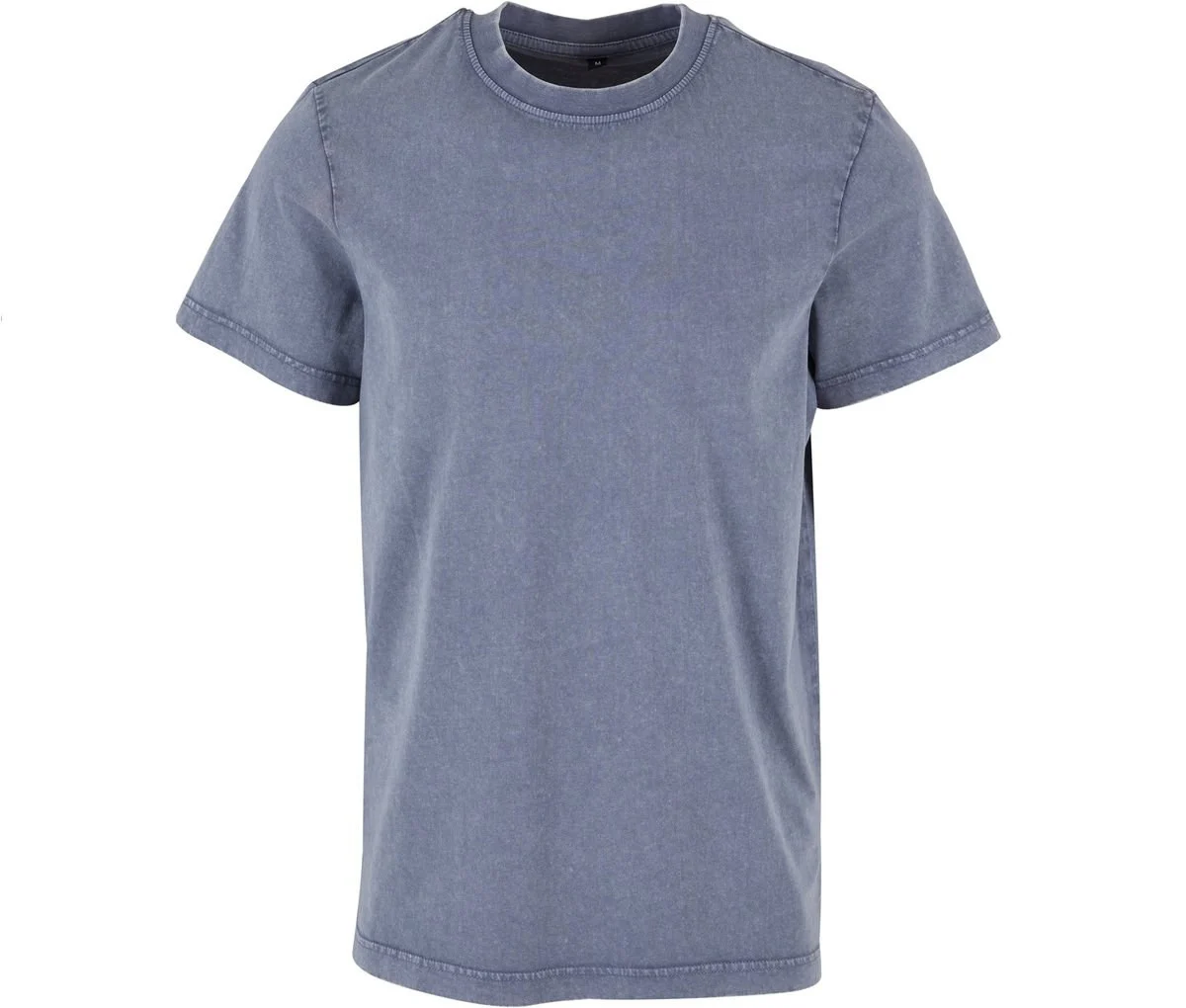 Build Your Brand BY190 Acid Wash T-shirt – Vintage Blue