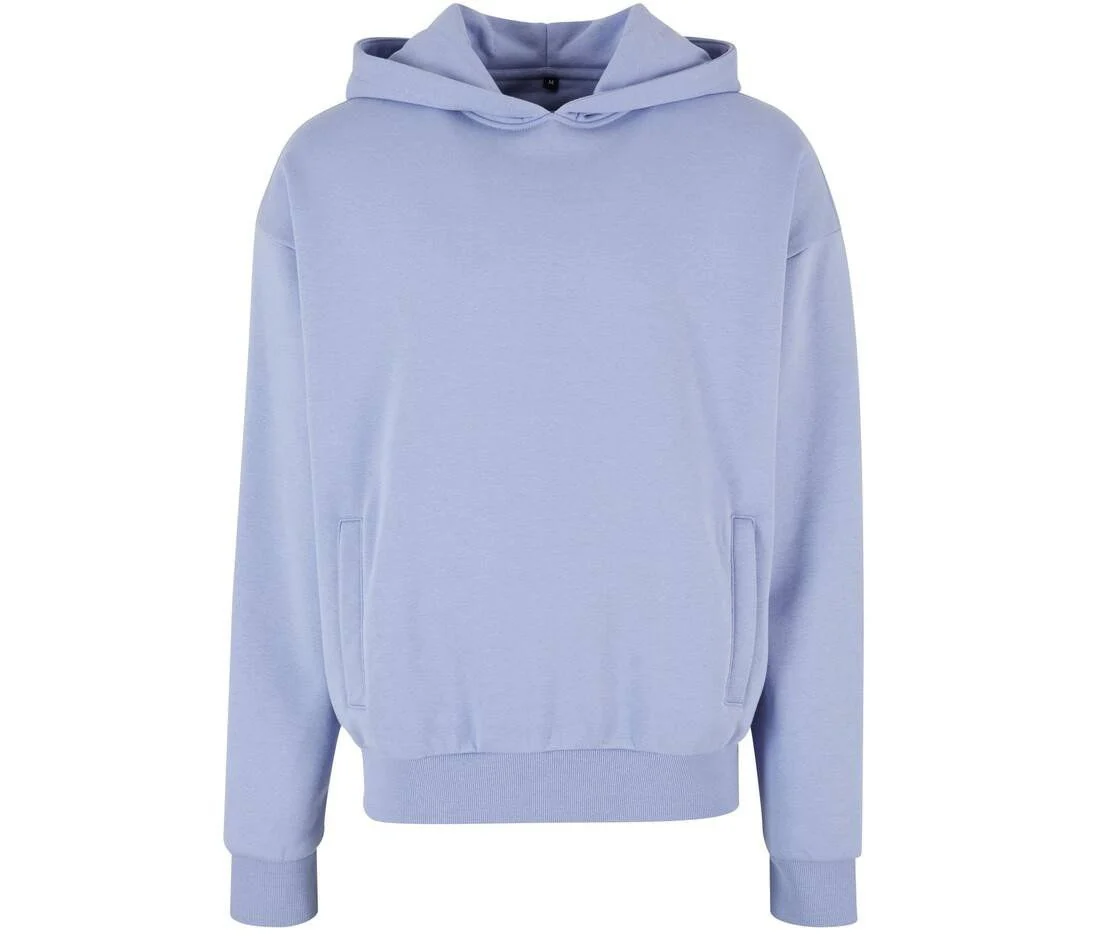 Build Your Brand BY268 Ultra Heavy Oversized Hoodie – Viola Blue