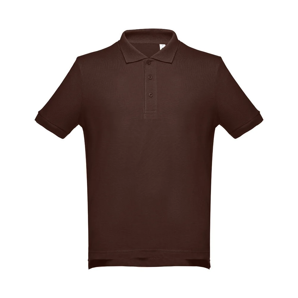 TH Clothes 30131 Polo Heren – Donkerbruin