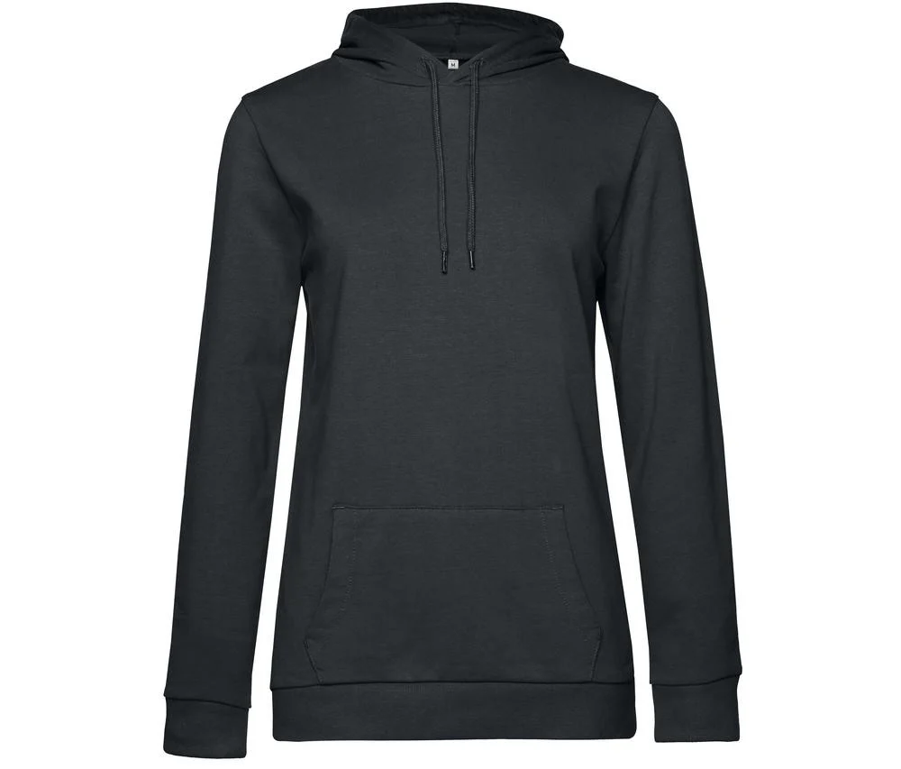 B&C BCW04W Hoodie Dames – Asphalt