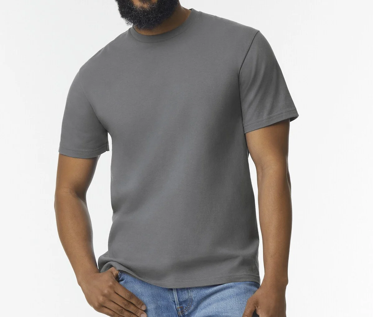 Gildan GN3000 T-shirt Ronde Hals – Charcoal