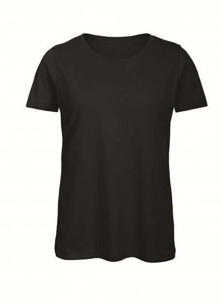 B&C BC043 TW043 T-shirt Dames – Black