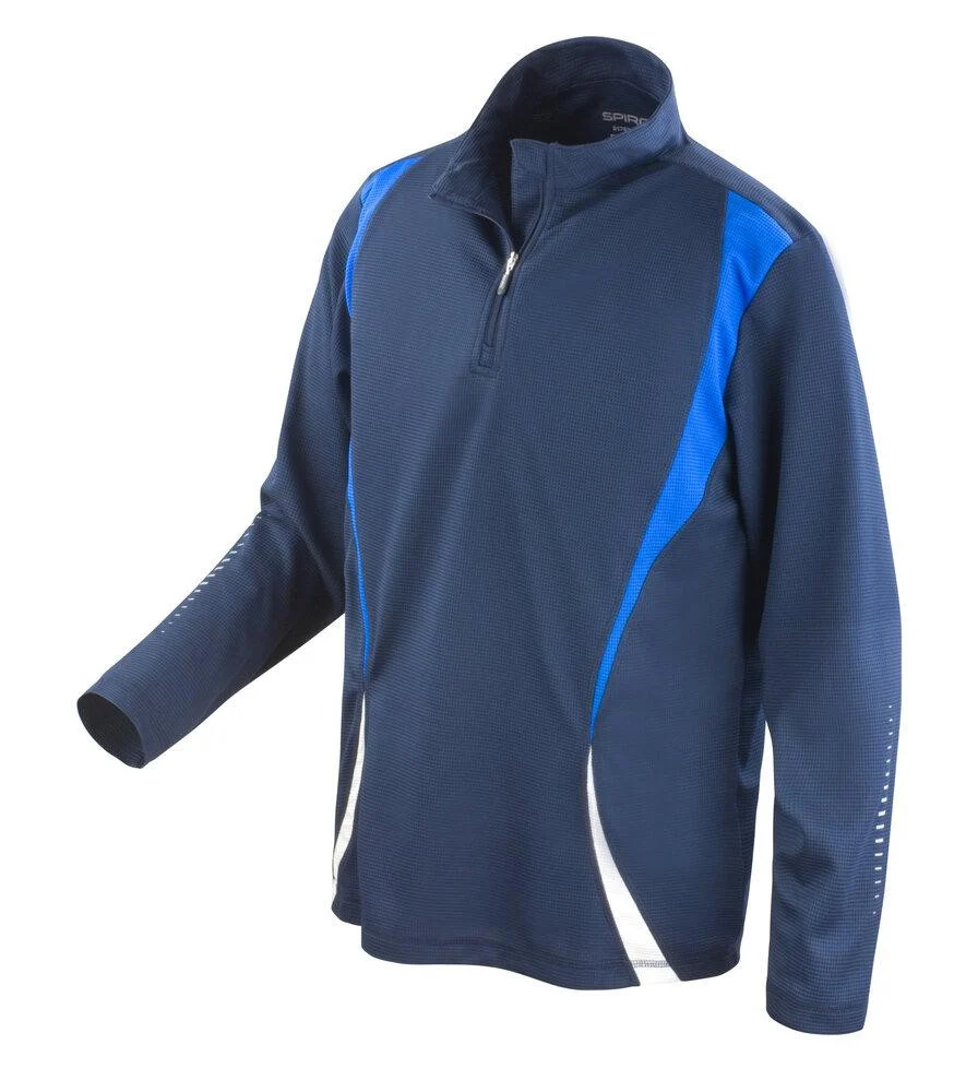 Spiro SP178 Trainingsjack Heren – Navy/Royal/white