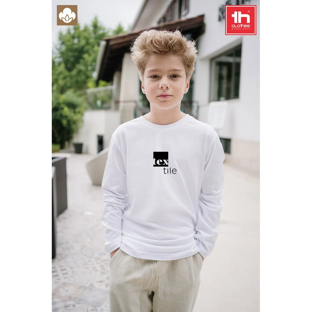 TH Clothes 30311 T-shirt Lange Mouwen – Heide Lichtgrijs