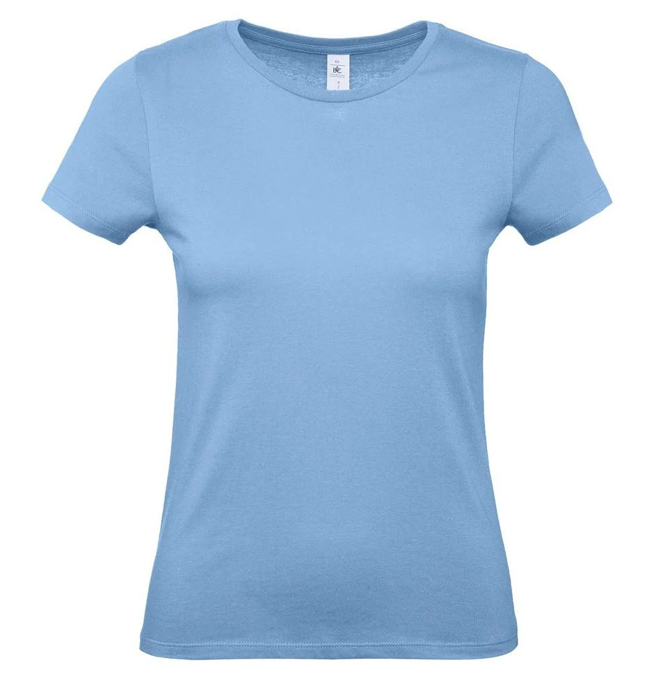 B&C BC02T #E150 T-shirt Dames – Sky