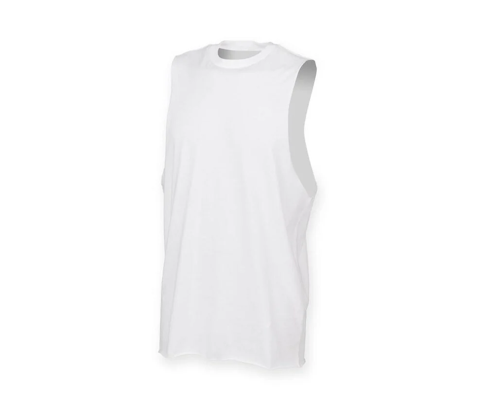 SF Men SF232 High Neck Tanktop Heren – White