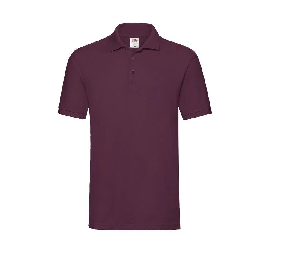 Fruit of the Loom SC385 Premium Polo – Burgundy