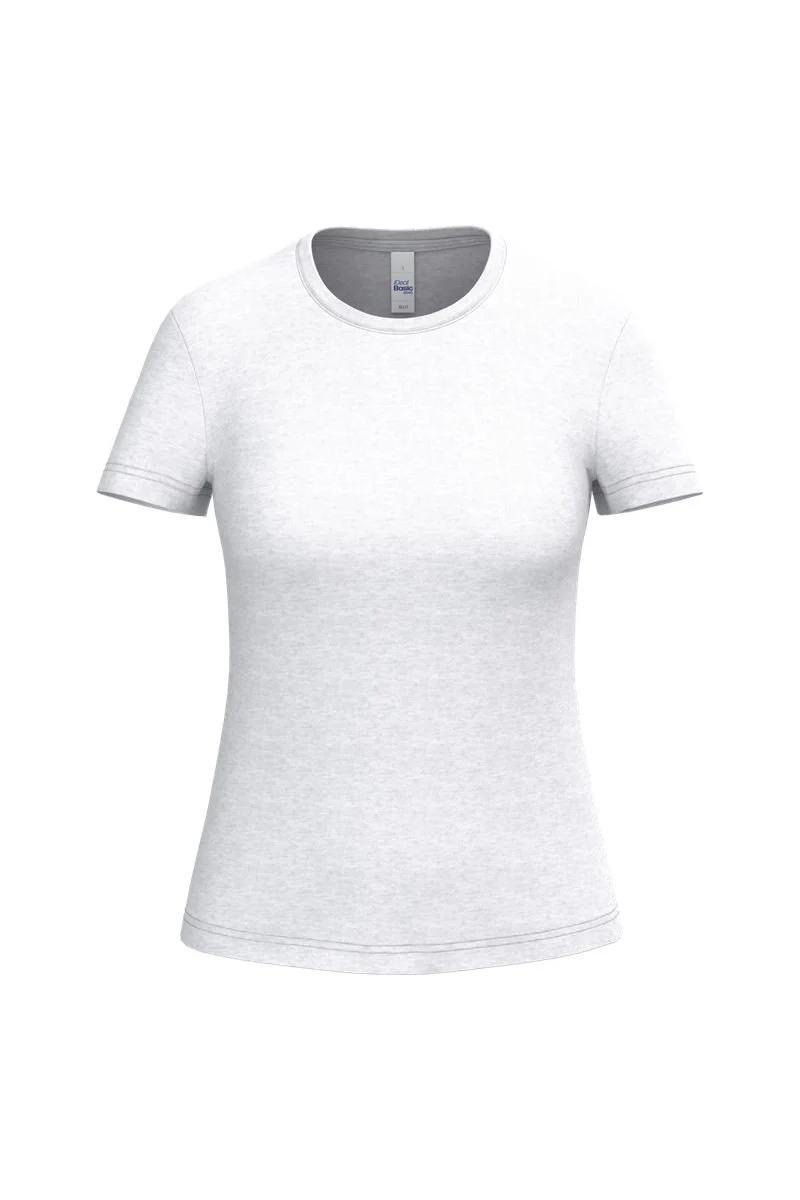 iDeal Basic Brand IB321 T-shirt Dames – Ideal Ash Heather
