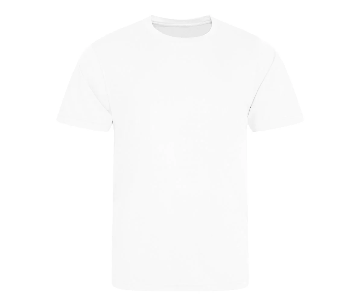 Just Cool JC020 Unisex Ademend T-shirt – Arctic White