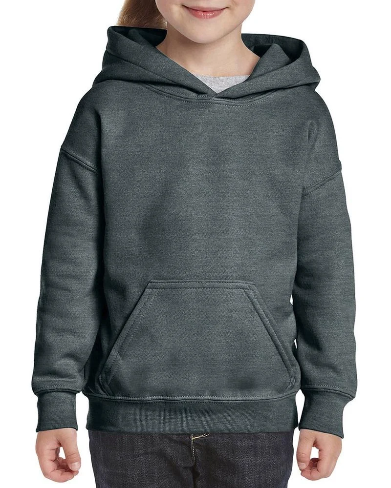 Gildan GN941 Kinderhoodie – Dark Heather