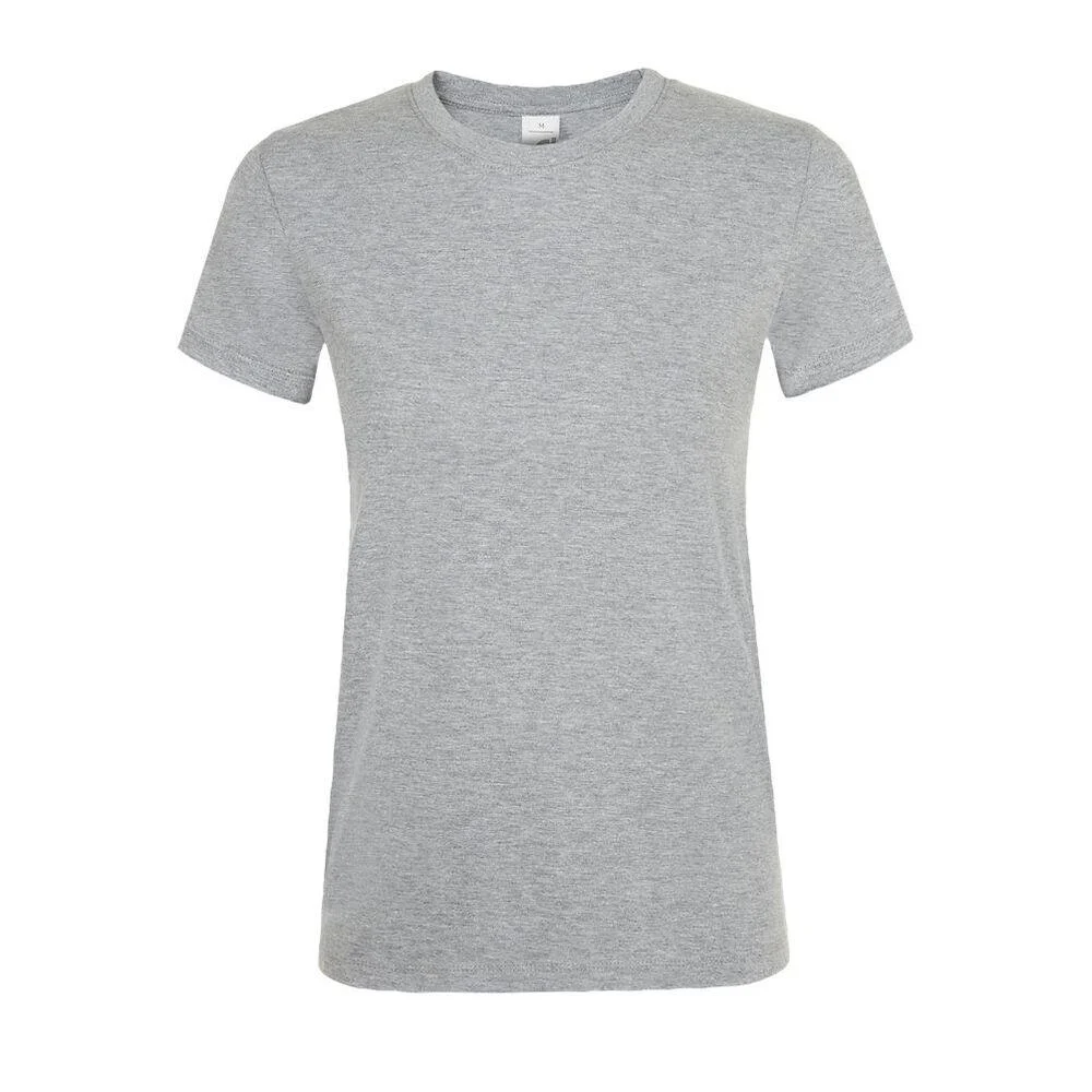 SOL'S 01825 Regent T-shirt Dames – Gemengd grijs