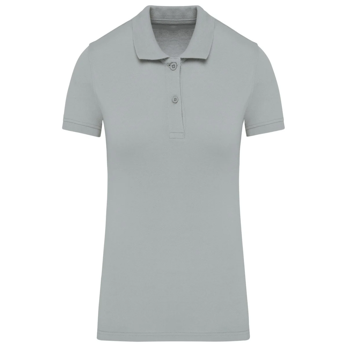 Kariban K2026 Biologisch Polo Dames – Sneeuwgrijs
