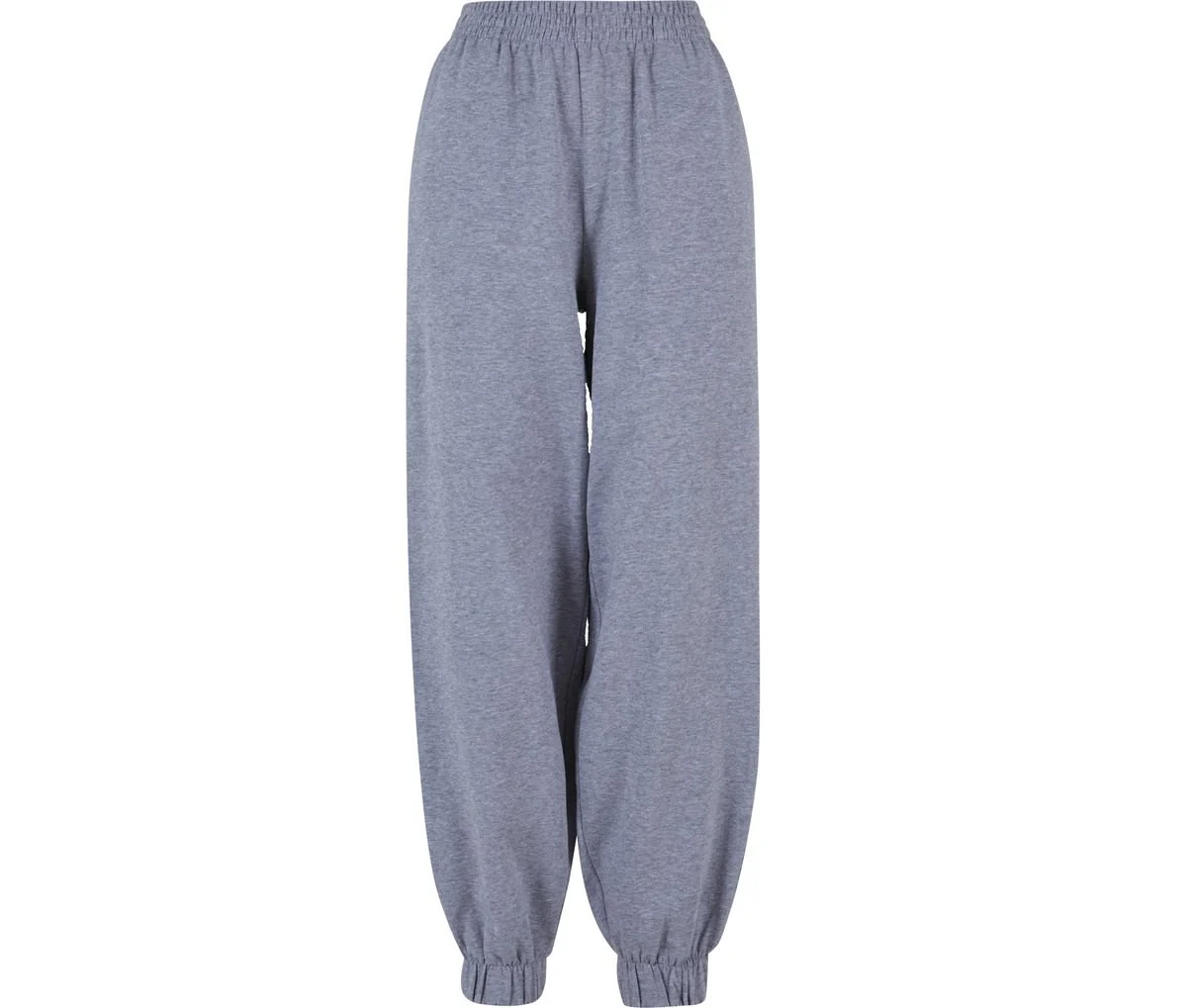 Build Your Brand BY265 Ballon Joggingbroek Hoge Taille Dames – Heather Grey