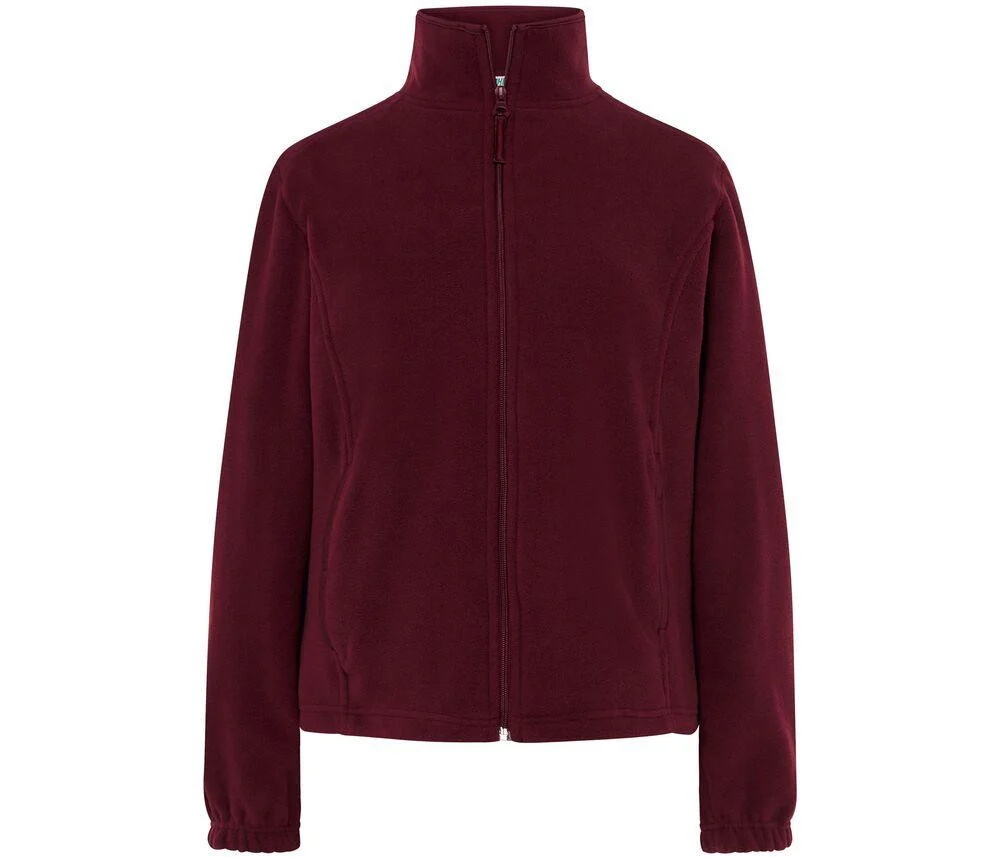 JHK JK300F Fleecejas Dames – Burgundy