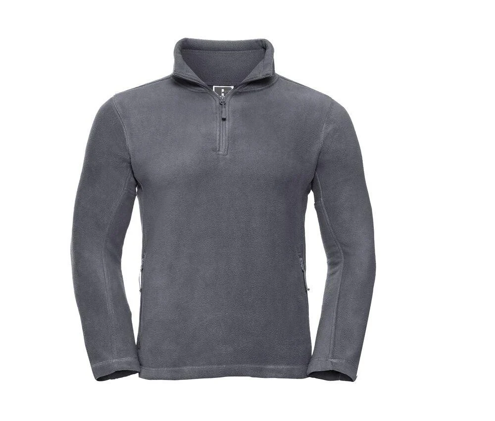 Russell JZ874 Outdoor Fleece met Kwartrits Heren – Convoy Grey