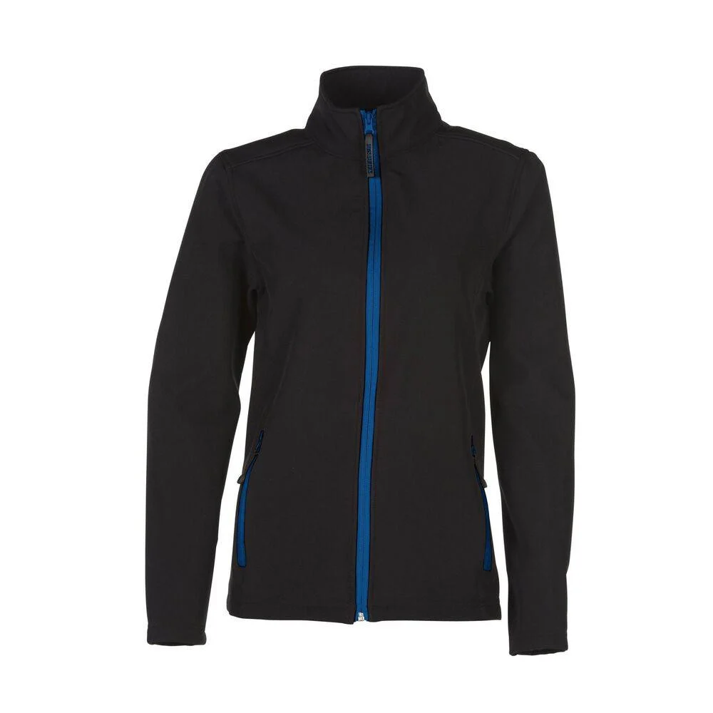 Pen Duick PK777 Magellan Softshell Jas Dames – Black/Royal