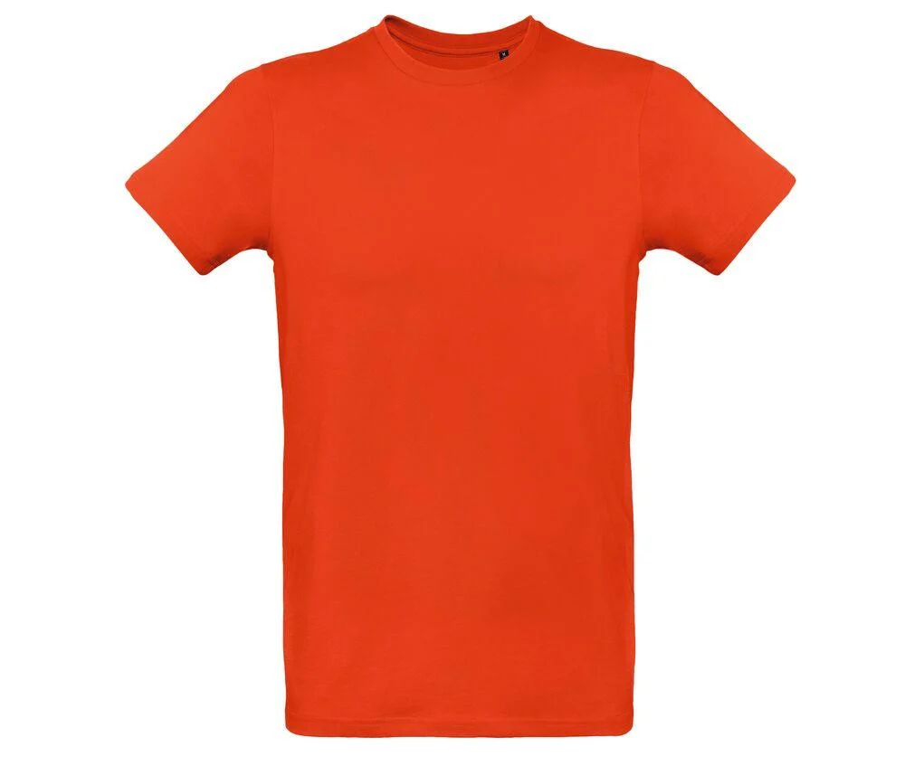B&C BC048 Inspire Plus T-shirt Heren – Fire Red