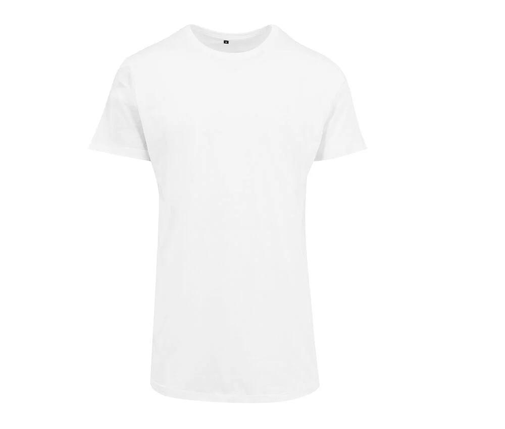 Build Your Brand BY028 Lang T-shirt – White
