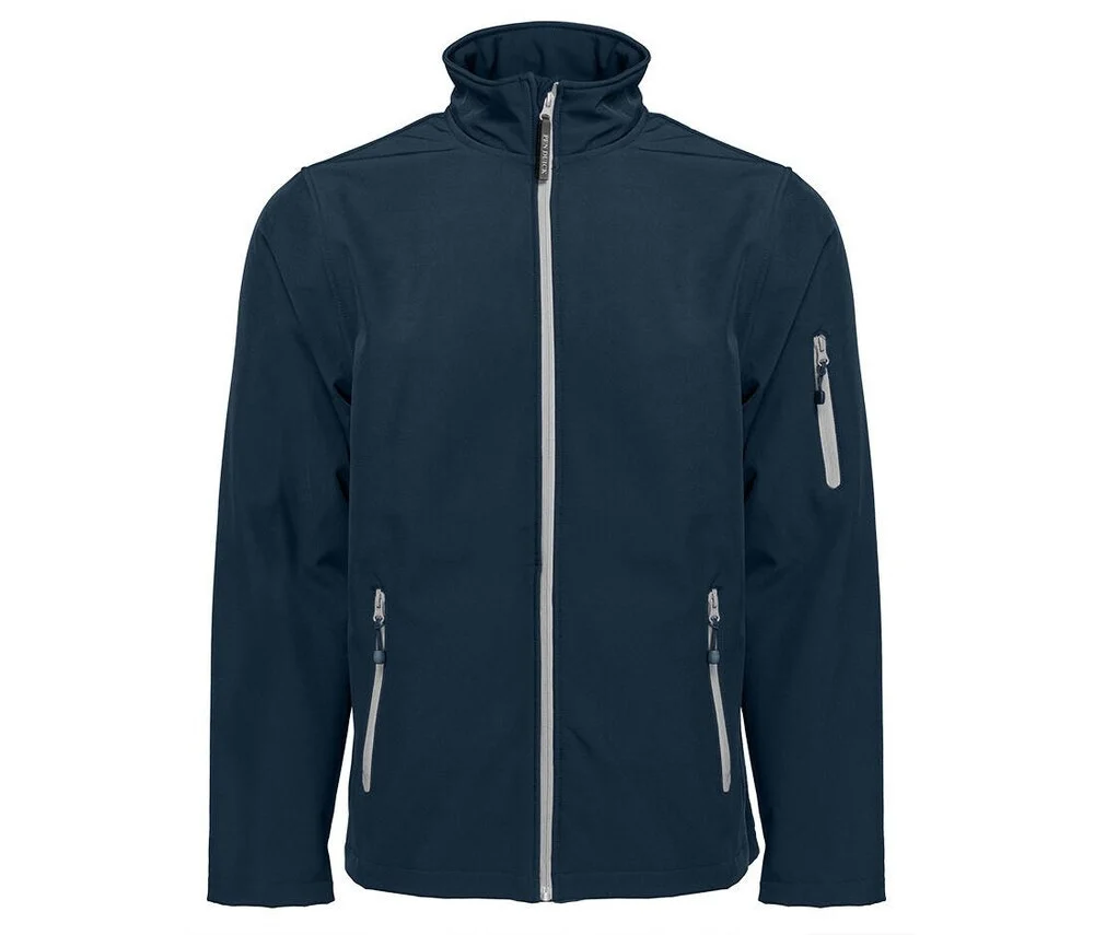 Pen Duick PK768 Atlantic Softshell Jas Heren – Navy / Silver