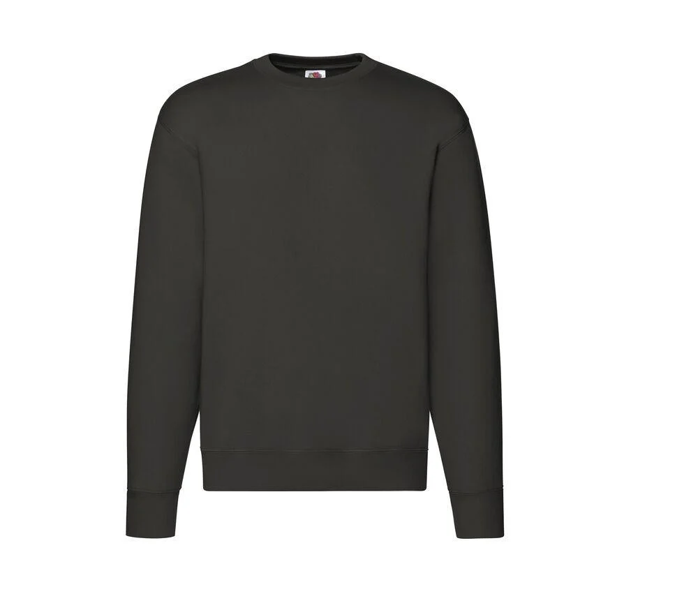 Fruit of the Loom SC2154 Jersey Sweater Heren – Charcoal
