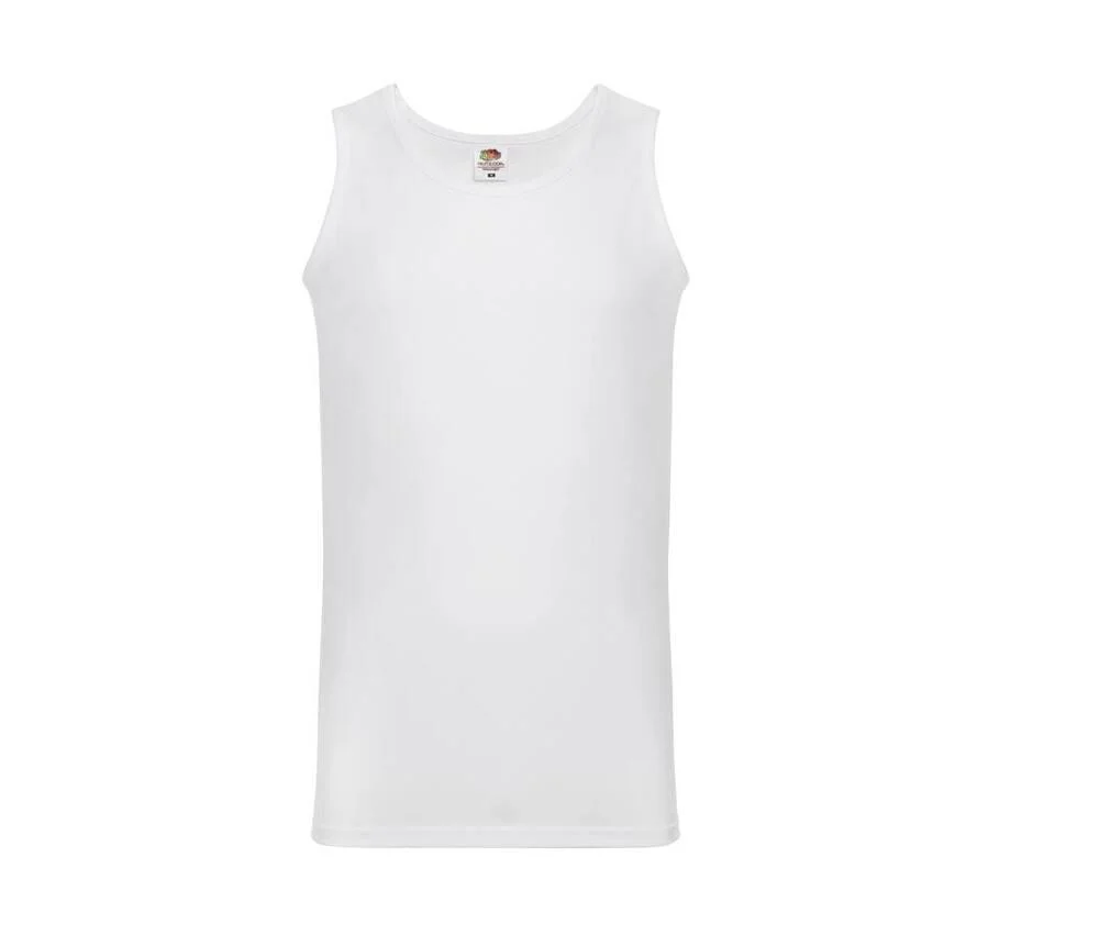 Fruit of the Loom SC235 Tanktop Heren – Wit