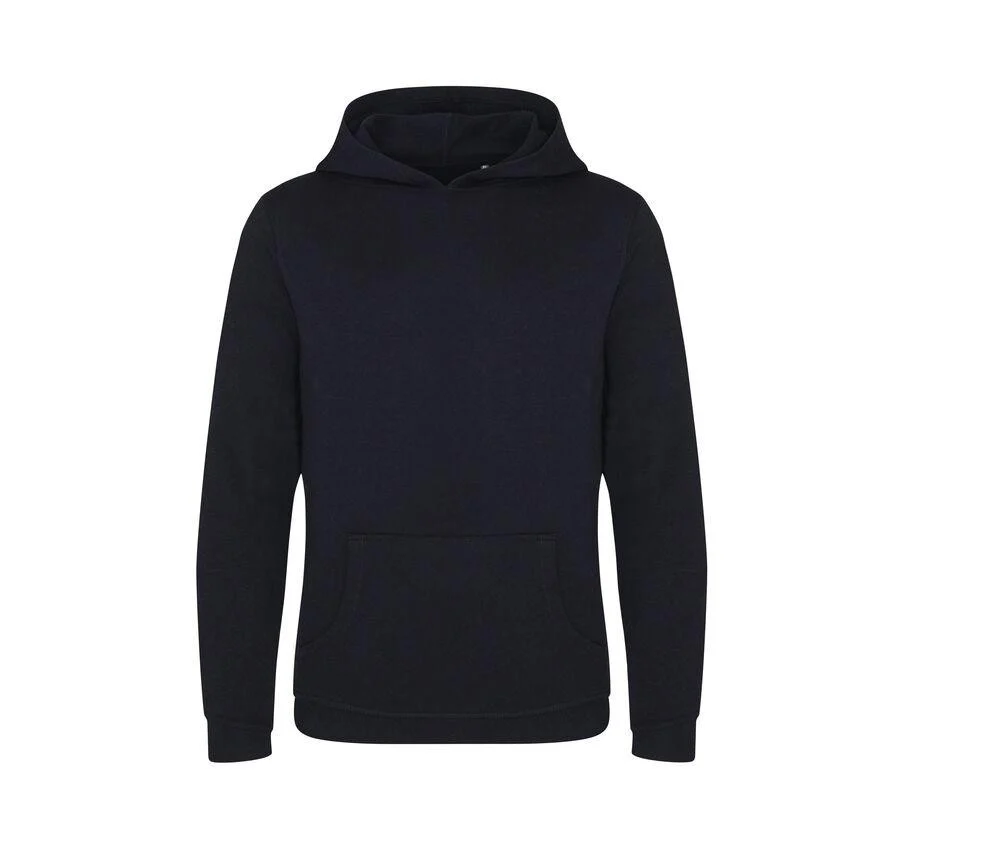Ecologie EA040 Hoodie Gerecycled Katoen – Black