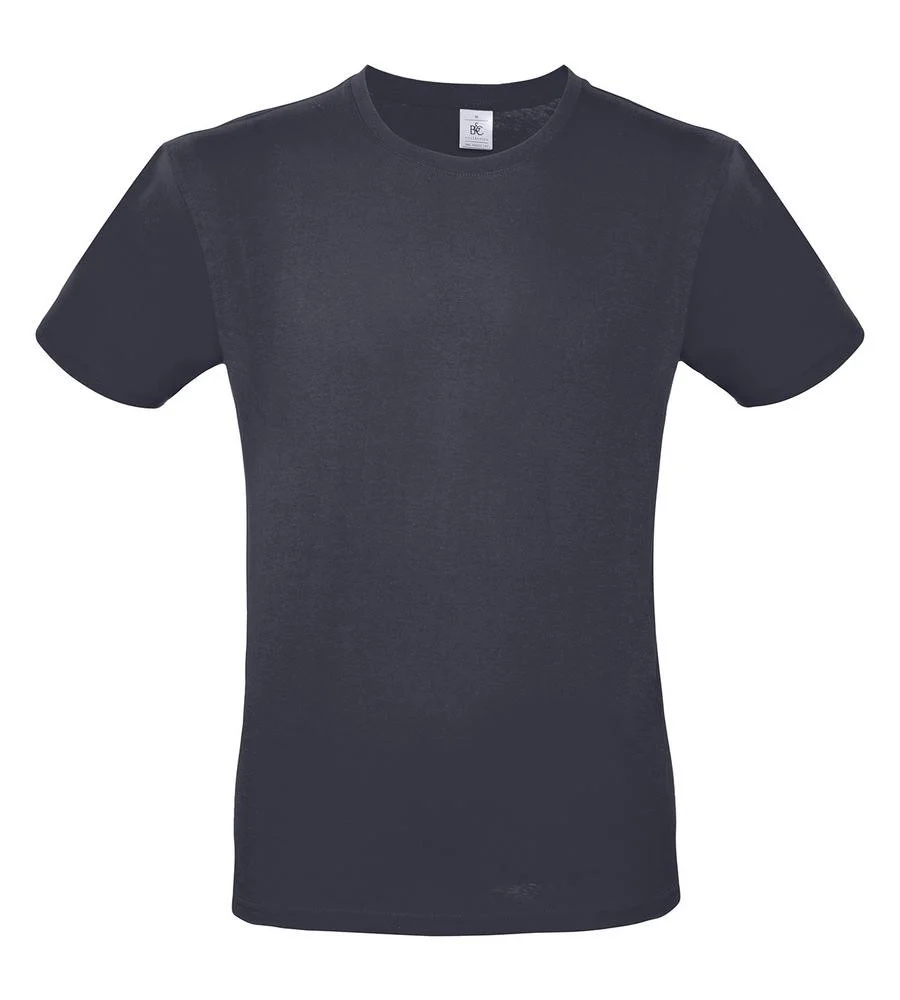 B&C BC01T #E150 T-shirt Heren – Light Navy