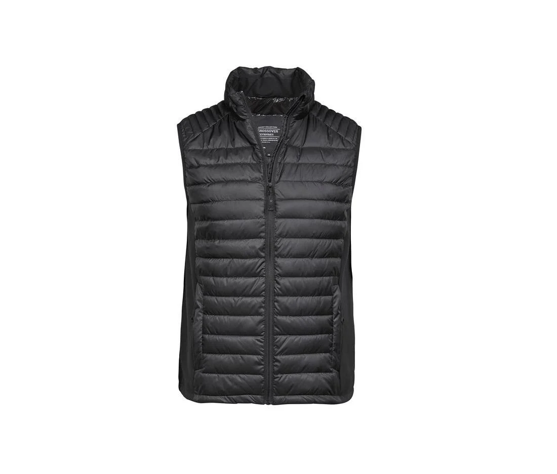 Tee Jays TJ9624 Tweekleurige Bodywarmer Heren – Black/ Black/ Black