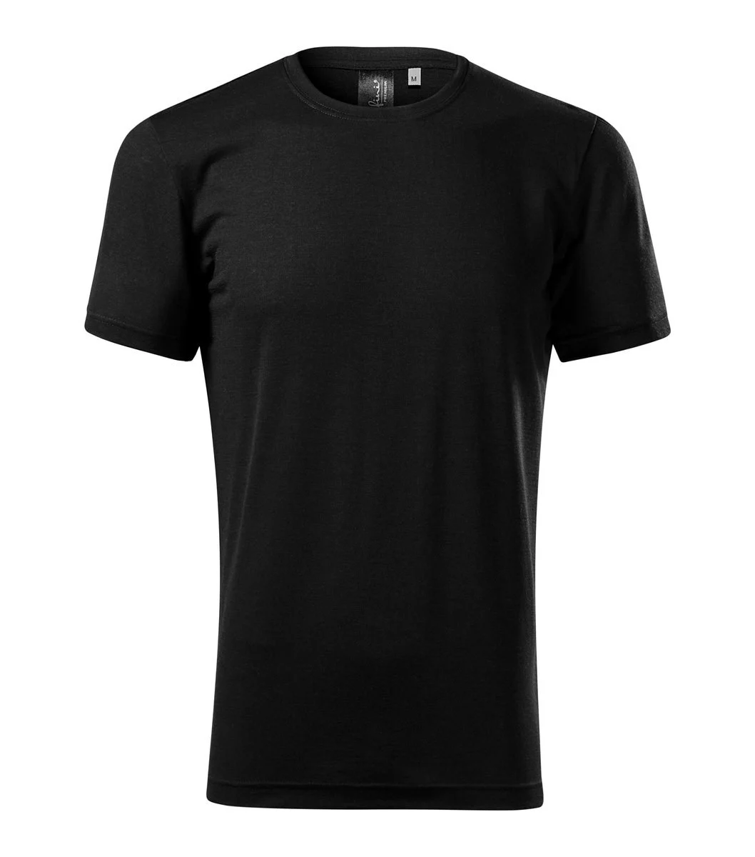 Malfini 157 Merino Rise T-shirt Heren – Zwart