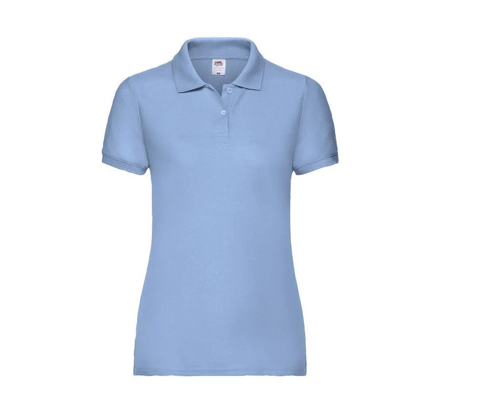 Fruit of the Loom SC281 Lady-fit 65/35 Polo Dames – Sky Blue