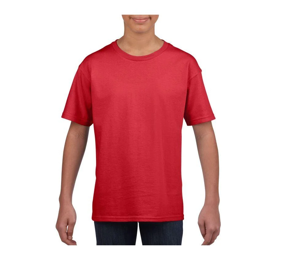 Gildan GN649 Softstyle Kinder T-shirt – Red