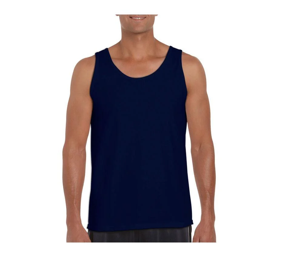 Gildan GN643 Softstyle Tanktop Heren – Navy