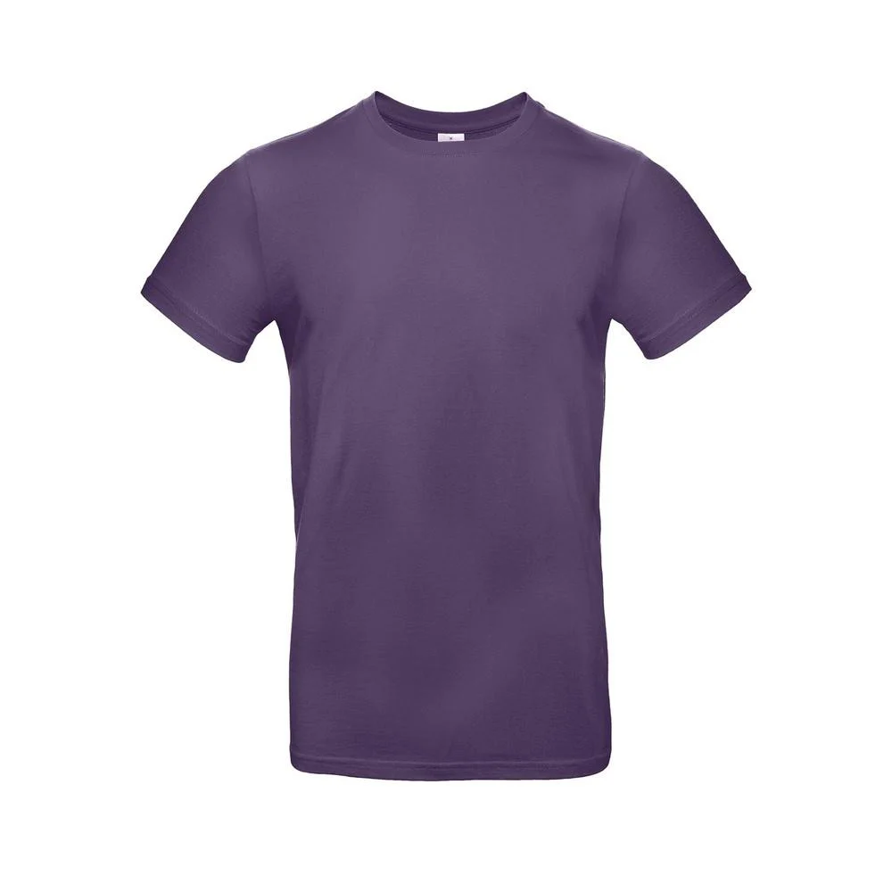 B&C BC03T #E190 T-shirt Heren – Radiant Purple