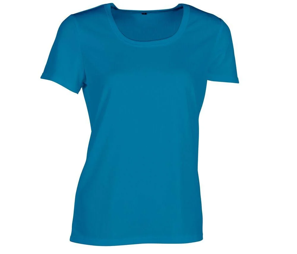 Sans Étiquette SE101 Sport T-shirt zonder Label Dames – Electric Blue