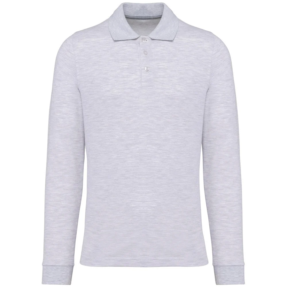 Kariban K243 Polo Lange Mouwen Heren – As Heide