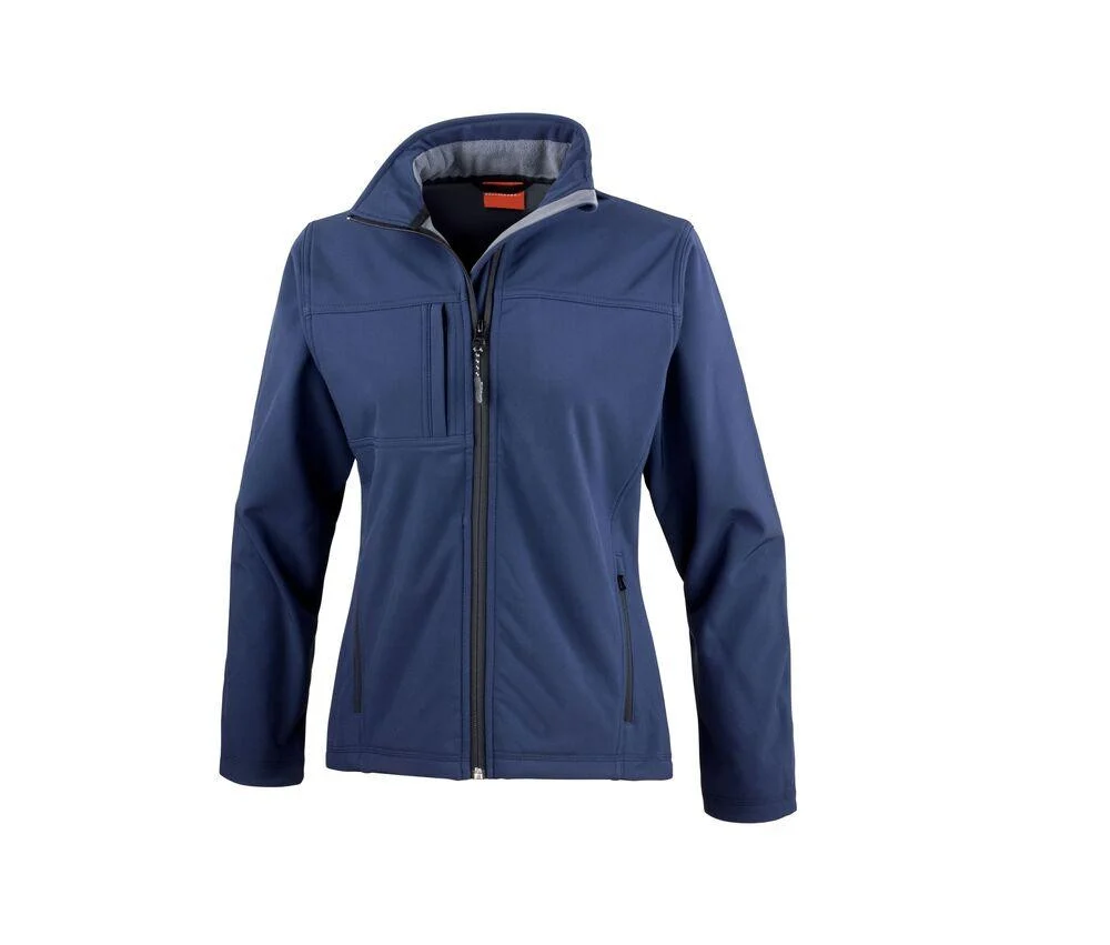 Result RS121F 3-laags Softshell Jas Dames – Navy