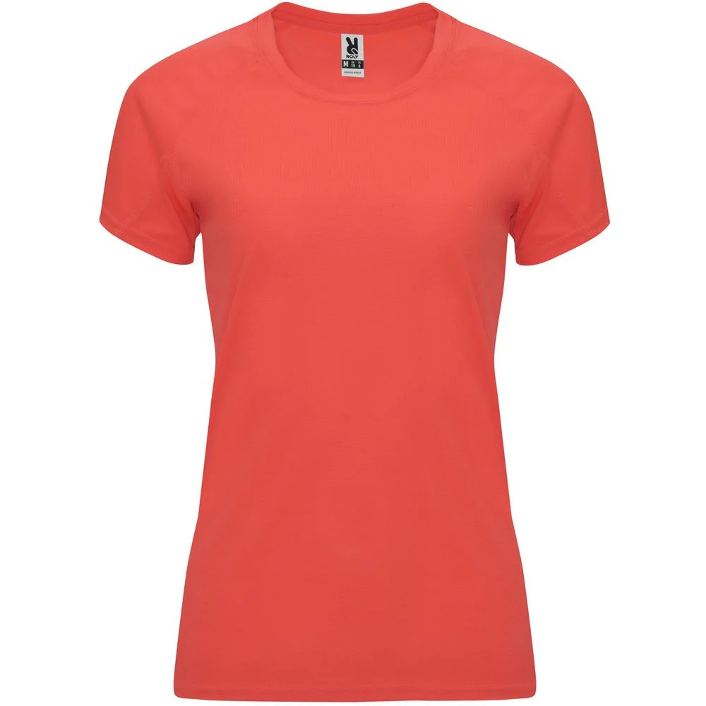 Roly CA0408 Sport Raglan T-shirt Dames – FLUOR KORAAL
