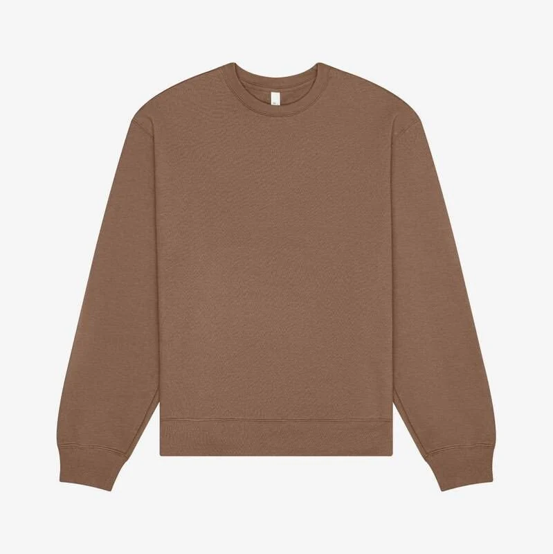 Bella+Canvas BE4711 Unisex Heavy Crewneck Sweater – Vintage Brown