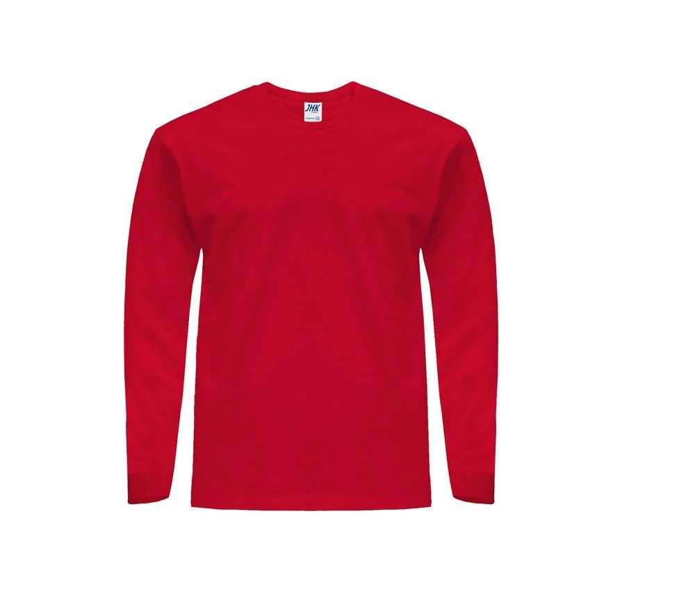 JHK JK175 T-shirt Lange Mouwen 170 – Red