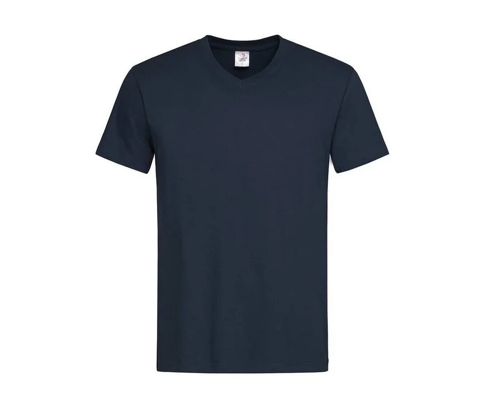 Stedman ST2300 T-shirt V-hals Heren – Blauwe Middernacht