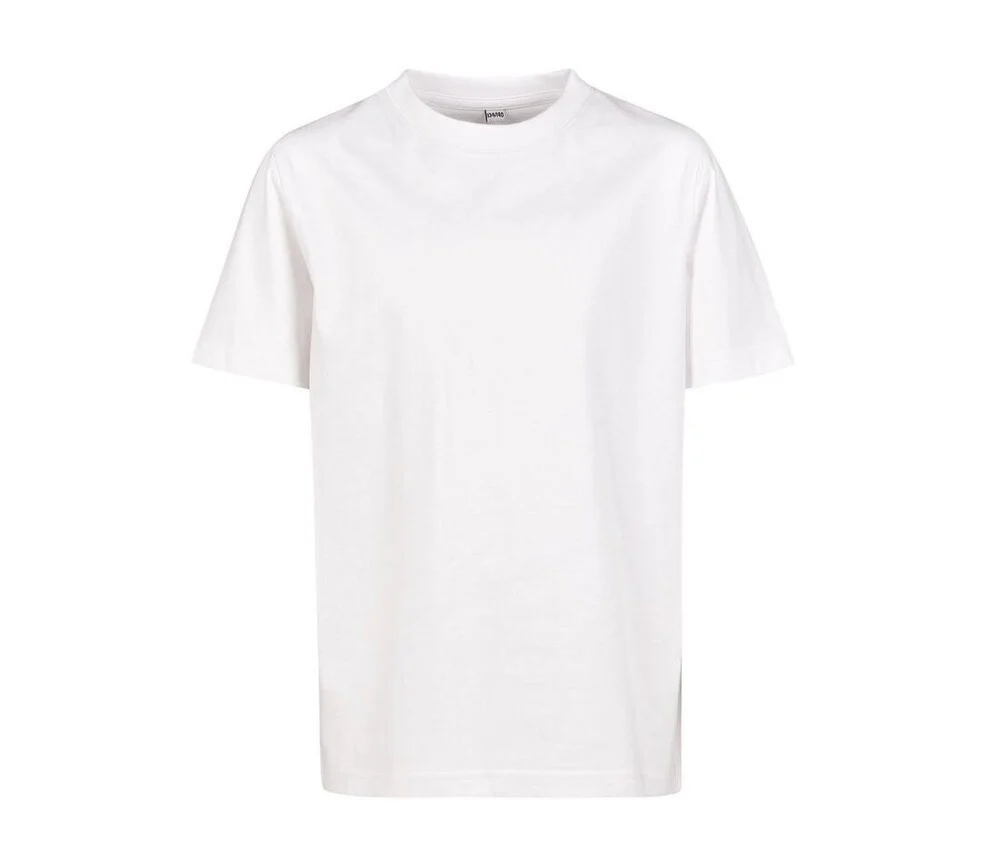 Build Your Brand BY116 Kids Basic Tee – White
